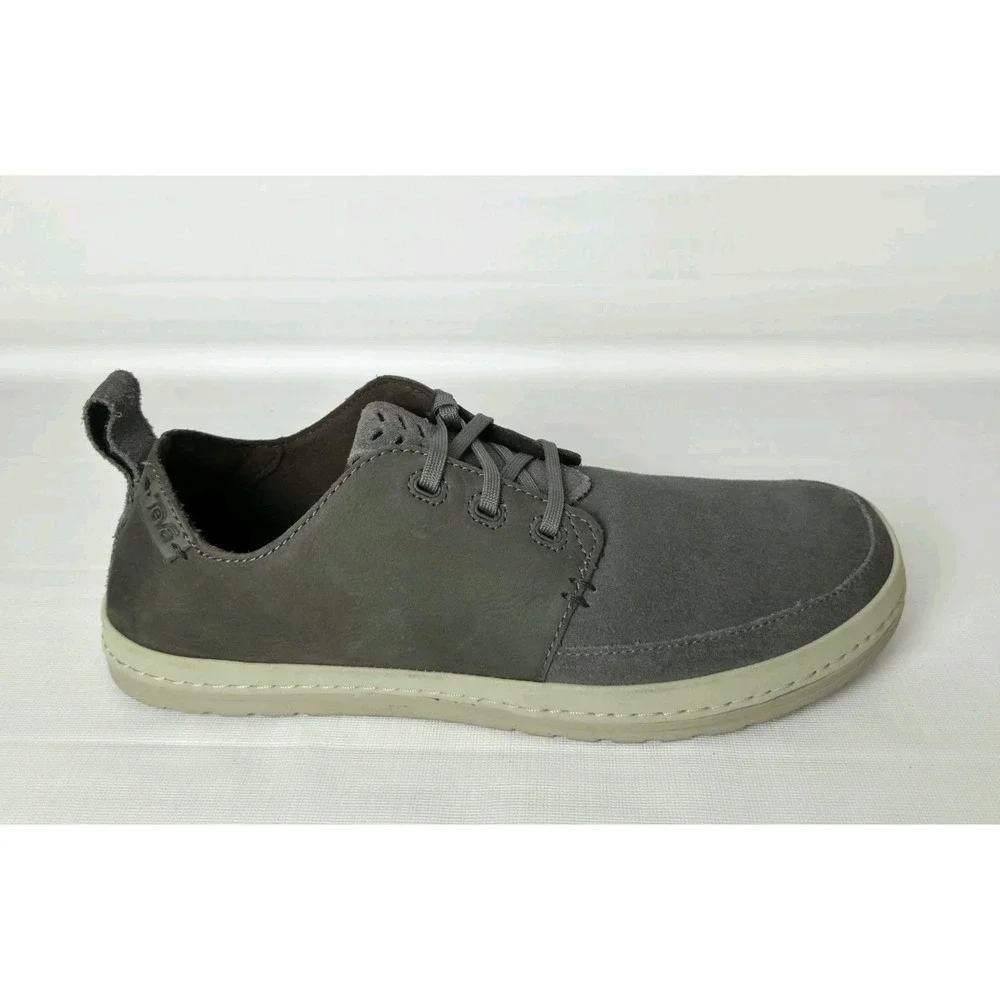Teva Canyon Life Gray Suede Leather‎ Shoes Men's Size 8 Style 1111766